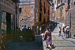 Ciudadanos votando en Toledo en 1977