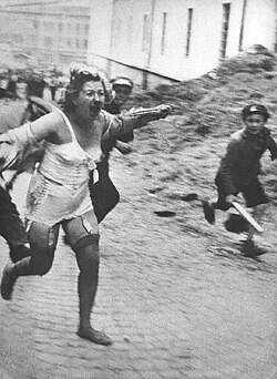 Leópolis, Ucrania, en 1941.