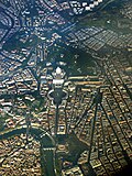 Vista aérea de la Ciudad del Vaticano