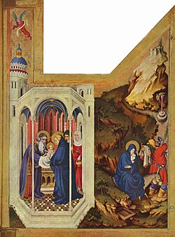 Otra vista parcial del Retablo para Felipe el Atrevido