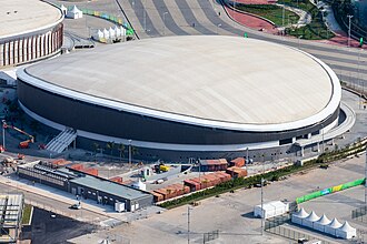 Vista general del Velódromo Olímpico de Río