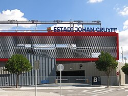 Vista general del Estadio Johan Cruyff