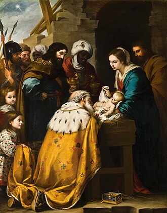 La adoración de los magos, obra de Bartolomé Murillo