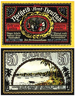 Billete de emergencia de 1922