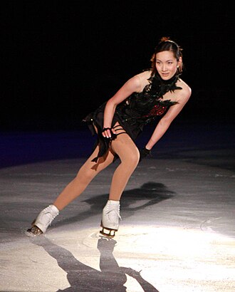 Shizuka Arakawa durante una aparición pública