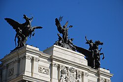 La Gloria y los Pegasos en el Ministerio de Agricultura