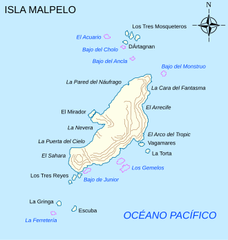 Representación cartográfica de la zona