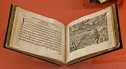 Libro que representa los funerales entre los hérulos