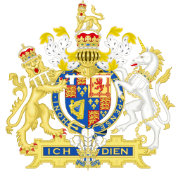 Escudo de armas del Príncipe de Gales