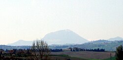 Monte San Vicino en los Apeninos umbros
