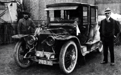 Henri Rougier, vencedor de la primera edición del Monte Carlo.