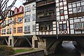 Vista del Krämerbrücke en el centro histórico