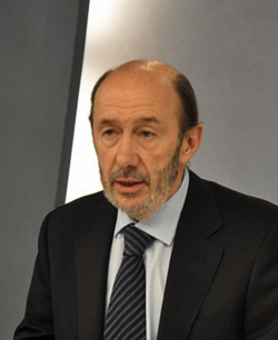Alfredo Pérez Rubalcaba, candidato del PSOE