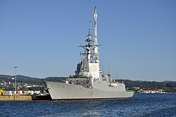Fragata Cristóbal Colón de la Armada española