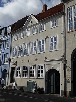 La casa Skibsklarerergaarden en Elsinor