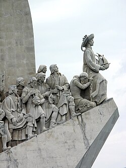 Monumento a los Descubrimientos en Belém, Lisboa.