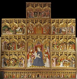 Obra atribuida al pintor Nicolás Francés.