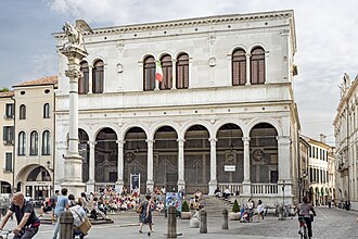 Loggia del Consiglio o Gran Guardia en la Piazza dei Signori