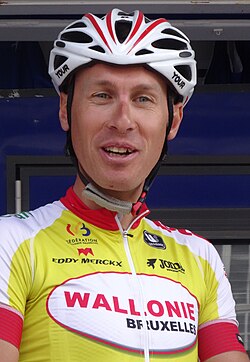 Frédéric Amorison en competición