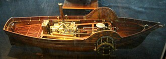 Maqueta del Pyroscaphe