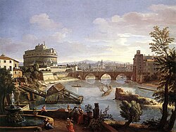 Pintura antigua del Castillo Sant'Angelo