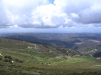Paisaje de la Sierra de Monchique