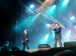 Modern Talking en su último concierto en Berlín