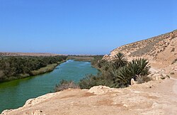 Estuario del río Massa en Marruecos