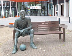 Estatua de Dirk Nowitzki en Fráncfort