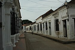 Calle colonial momposina