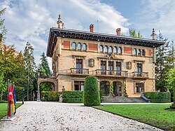 Palacio de Ajuria Enea en Vitoria, residencia oficial del lendakari