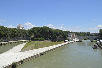 Vista general de la Isla Tiberina