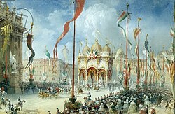 Apertura del parlamento del Reino de Italia