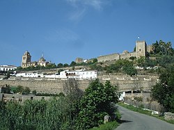 Vista de Jerez de los Caballeros