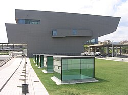 Instalaciones modernas del Museo del Diseño en el Disseny Hub Barcelona