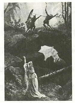 Hunding mata a Siegmund