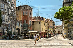 Plaza céntrica en Montpellier