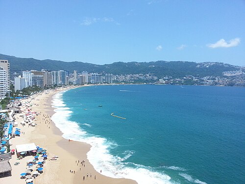 Vista panorámica de Acapulco