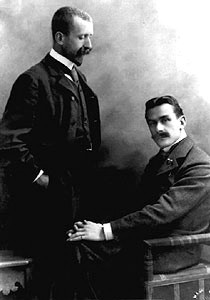 Los hermanos Thomas y Heinrich Mann