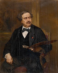 Autorretrato de Gustave Wappers