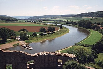Vista del río Weser