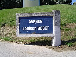 Carretera con el nombre de Louison Bobet