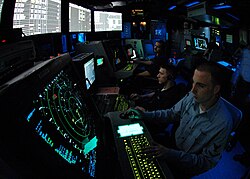 Centro de control aéreo a bordo