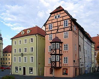 El conjunto arquitectónico Špalíček en Cheb