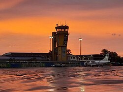 Plataforma del Aeropuerto El Caraño