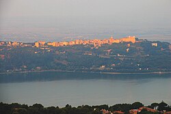 Vista general de Castel Gandolfo