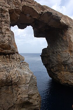 Arco natural en Gozo