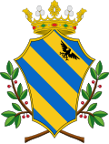 Ubicación detallada de Urbino en la región de Marcas