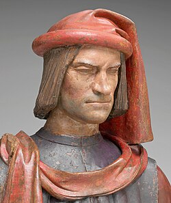 Busto de Lorenzo de Médici por Verrocchio