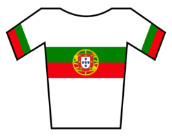 Eduardo Lopes como campeón de Portugal